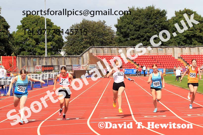 100 metres, 2024 Gateshead Tartan Games.  Photo: David T. Hewitson/Sports for All Pics